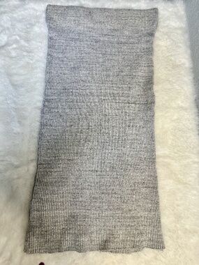 ✨ James Perse Ribbed Tube Skirt – Heather Gray – Size 1 ✨
